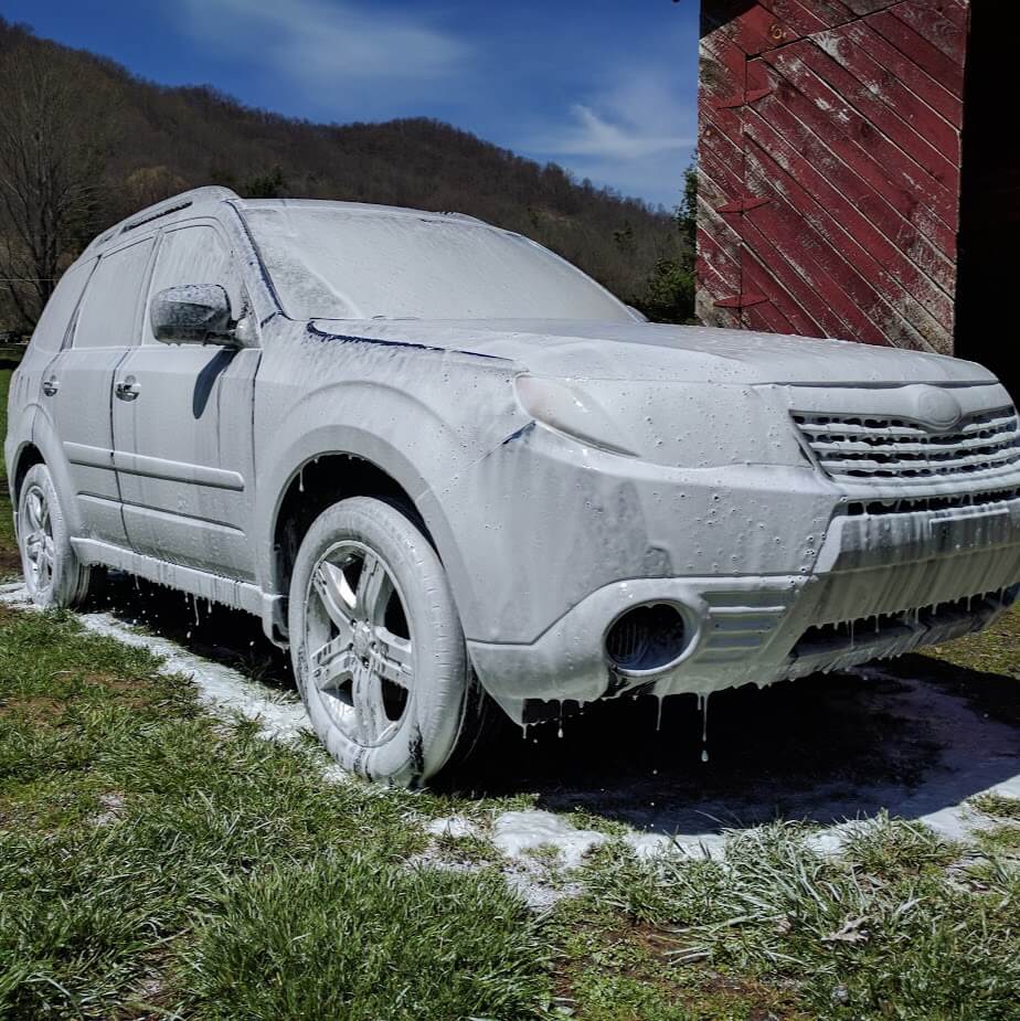 honeydew-snowfoam-foam-cannon-car-forester